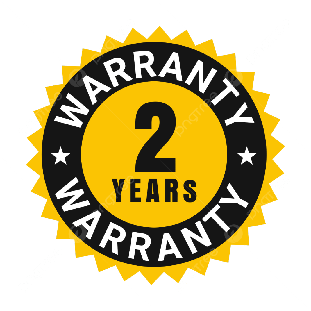 2-Year Warranty