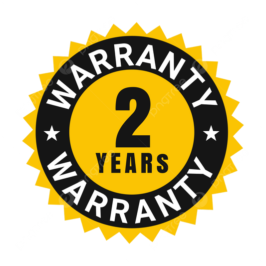 2-Year Warranty