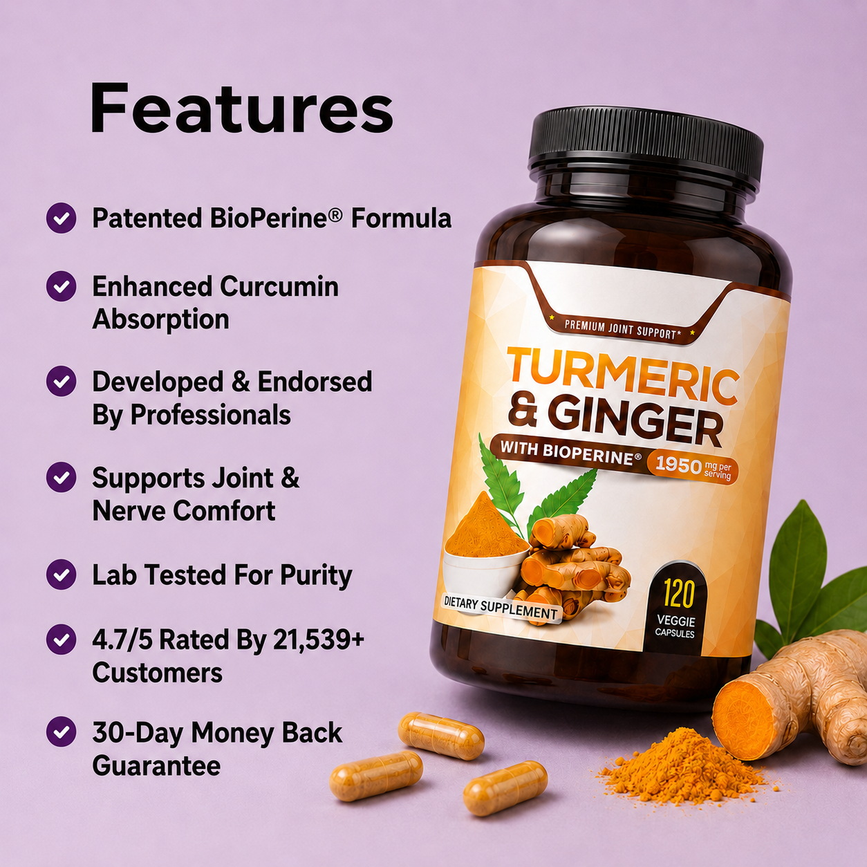 Turmeric with BioPerine®